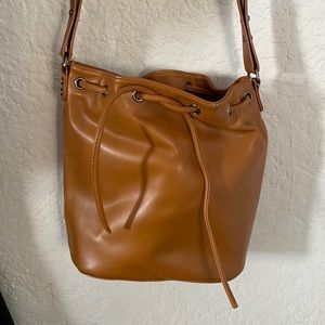 Cooperative Brown/Tan Over Shoulder Purse